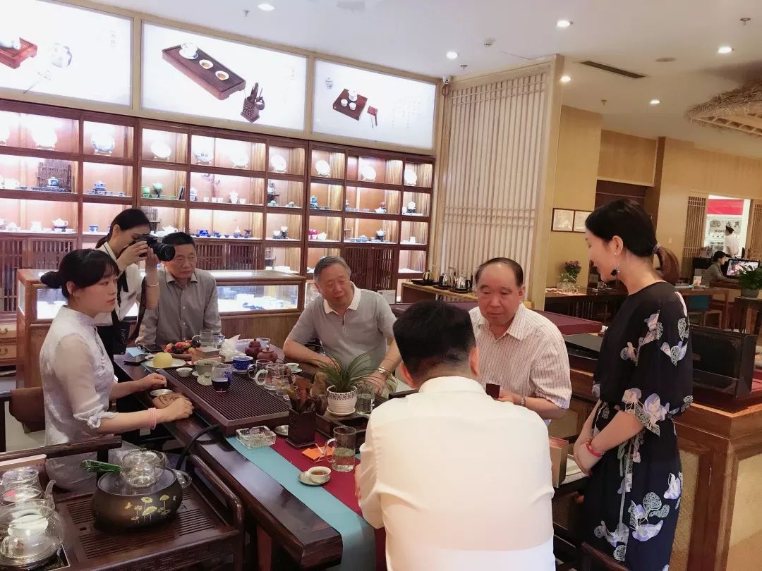 中國國際茶文化研究會考察團赴漢唐西安店考察插圖1