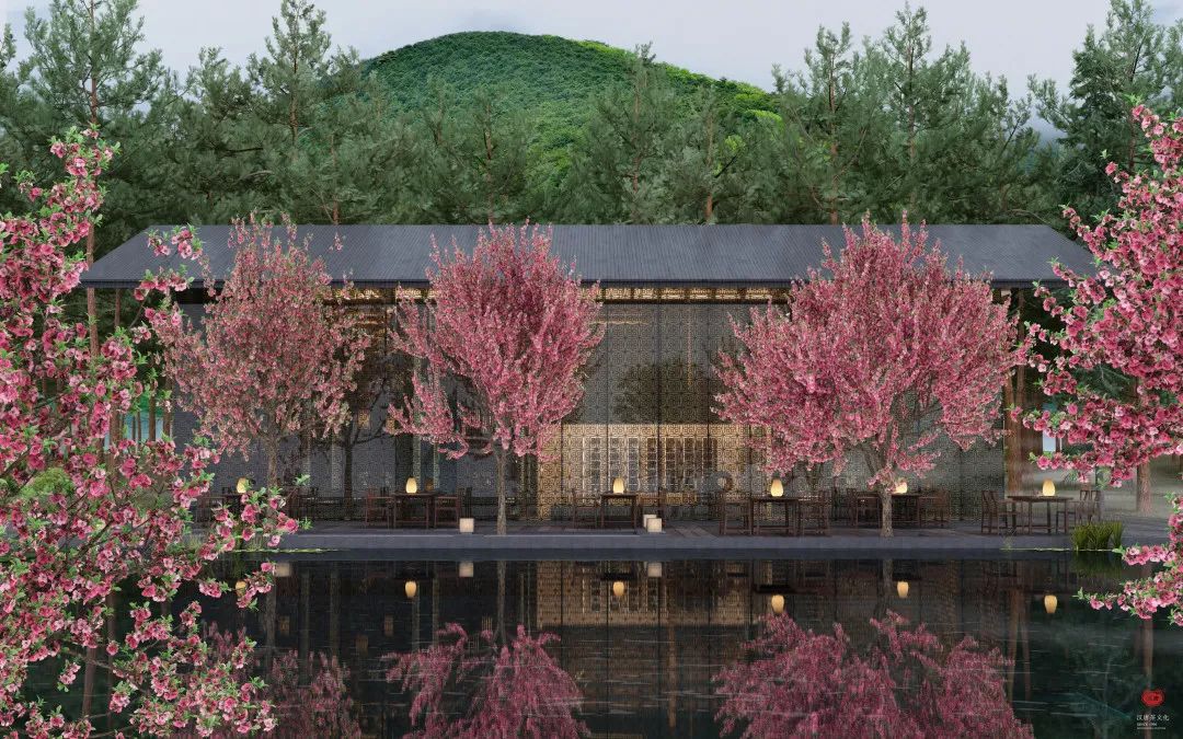 花園餐廳 | 以黑胡桃詮釋工筆花鳥里的婉約審美插圖1